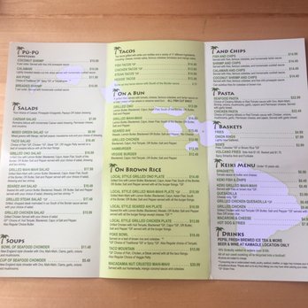 Coconuts Fish Cafe - Menu - Seafood Near Me - Kihei, Hawaii Coconuts Fish Cafe - Menu - Seafood Near Me - Kihei, Hawaii