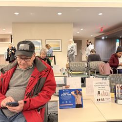 Pariser Dermatology Specialists - Busy morning. Check in line
