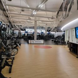 Jack Breslin Student Event Center - Weight rooms.