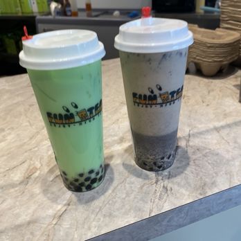 Fun Tea - Honeydew Milk Tea and Oreo Milk Tea - Bubble Tea Near Me - Louisville, Kentucky
