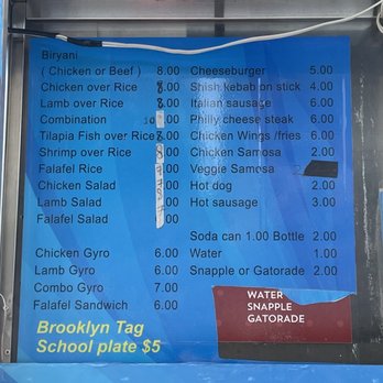 Halal Kitchen - Menú - Food Trucks Near Me Halal Kitchen - Menú - Food Trucks Near Me