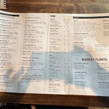 Whiskey Cake - Menu - New American Near Me - Plano, Texas Whiskey Cake - Menu - New American Near Me - Plano, Texas