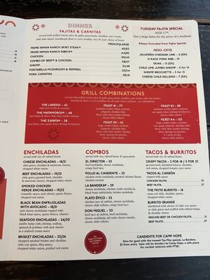 Menu photo 1 Candente - Museum District Houston, TX Menu photo 1 Candente - Museum District Houston, TX