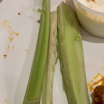 Two Drunken Goats - Celery that came with chicken wings - Seafood Near Me - Riviera Beach, Florida