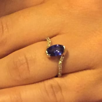 Custom Jewelry Lab - Custom sapphire engagement ring made by Lindsay - Jewelry Near Me - Charlotte, North Carolina