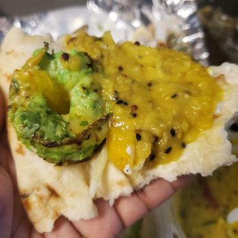 Atithi Indian Cuisine - Close up on my random choices.... Tandoori shrimp, daal, garlic naan. - Indian Near Me - Brooklyn, New York Atithi Indian Cuisine - Close up on my random choices.... Tandoori shrimp, daal, garlic naan. - Indian Near Me - Brooklyn, New York