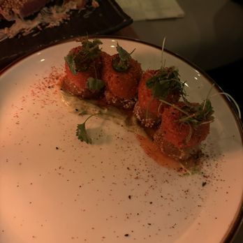Kabooki Sushi - Yucca fritters. So unique and definitely the best bite of the night. - Japanese Near Me - Orlando, Florida