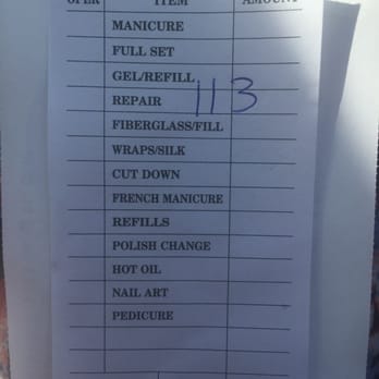 Top Nails & Spa - When we asked for a receipt, the man laughed in our faces and gave us this. - Nail Salons Near Me - Paso Robles, California Top Nails & Spa - When we asked for a receipt, the man laughed in our faces and gave us this. - Nail Salons Near Me - Paso Robles, California