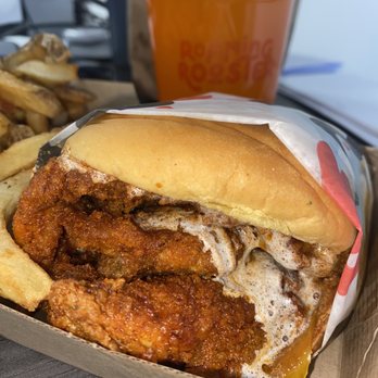 Roaming Rooster - Honey Butter Fried Chicken Sandwich - Extra Hot - Chicken Shop Near Me - Washington, DC, District of Columbia