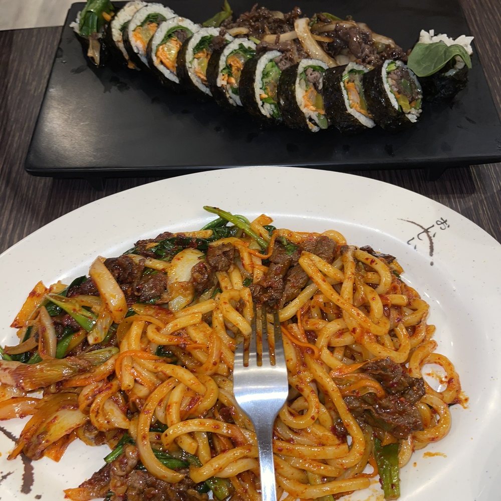 Yoodon - Beef Stir-Fry Noodle - Korean Near Me - Bayside, New York Yoodon - Beef Stir-Fry Noodle - Korean Near Me - Bayside, New York