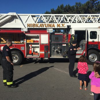 Our World Montessori - Niskayuna Fire Department visits Our World Montessori for Fire Prevention Week. - Preschools Near Me - Schenectady, New York Our World Montessori - Niskayuna Fire Department visits Our World Montessori for Fire Prevention Week. - Preschools Near Me - Schenectady, New York