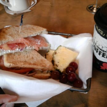 Colectivo Coffee Foundry - Salmon breakfast sandwich - Coffee & Tea Near Me - Milwaukee, Wisconsin