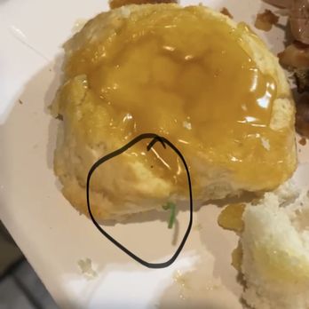 Krispy Krunchy Chicken - Worm in the food.. - Chicken Shop Near Me - San Jose, California