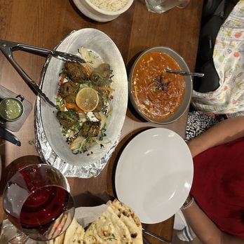 Indian Pavilion - Chicken Tikka Masala and Changezi Boti (seared lamb) - Desserts Near Me - Winter Garden, Florida