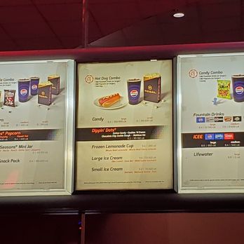 Regal Jack London - Concessions stand menu - Cinema Near Me - Oakland, California