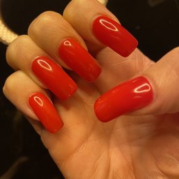 Absolutely love my nails by Tina. She creates perfection. Absolutely love my nails by Tina. She creates perfection.