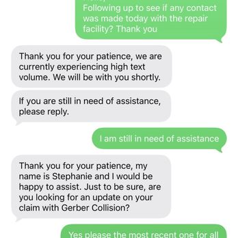 Gerber Collision & Glass - Timestamp of correspondence with SilverRock noting that the claim was authorized on 5/12. - Body Shops Near Me - Lexington, South Carolina Gerber Collision & Glass - Timestamp of correspondence with SilverRock noting that the claim was authorized on 5/12. - Body Shops Near Me - Lexington, South Carolina