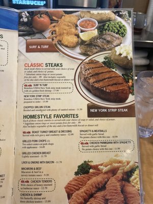 Menu photo 5 Clock Restaurant Gainesville, FL