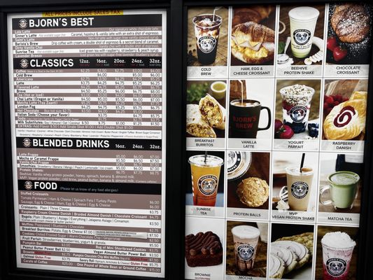 Menu photo 5 Bjorn's Brew Coffee Holladay, UT