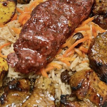 Flame Kabob - Chicken , Kofta, and Lamb Kabob Platter - Halal Near Me - Bensalem, Pennsylvania Flame Kabob - Chicken , Kofta, and Lamb Kabob Platter - Halal Near Me - Bensalem, Pennsylvania