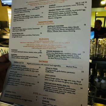 Maui Brewing - Menu page 1 - Brewpubs Near Me - Lahaina, Hawaii