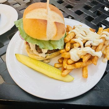 The View at Morgan Hill - a burger and french fries - American Near Me - Easton, Pennsylvania The View at Morgan Hill - a burger and french fries - American Near Me - Easton, Pennsylvania