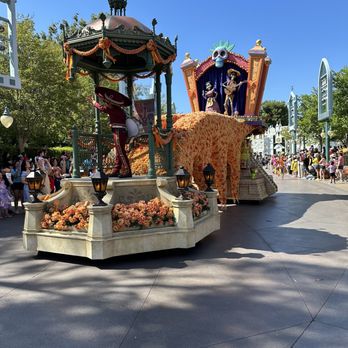 Magic Happens Parade - Miguel from Coco and day of the dead performers - Amusement Parks Near Me - Anaheim, California