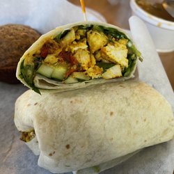 Cottage Cafe & Catering - Indian flavored chicken wrap!!