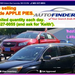 Autofinders Sales Service - Apple pies for sale at Autofinders, Laconia, NH