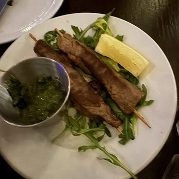 Nia Restaurant - Beef Brochette - Mediterranean Near Me - Chicago, Illinois Nia Restaurant - Beef Brochette - Mediterranean Near Me - Chicago, Illinois