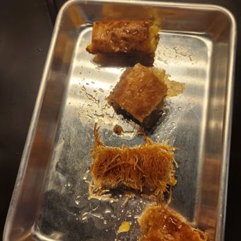 Twisted Greek - Mini Greek pastries they serve for FREE after your meal! So cute! - Greek Near Me - East Northport, New York Twisted Greek - Mini Greek pastries they serve for FREE after your meal! So cute! - Greek Near Me - East Northport, New York