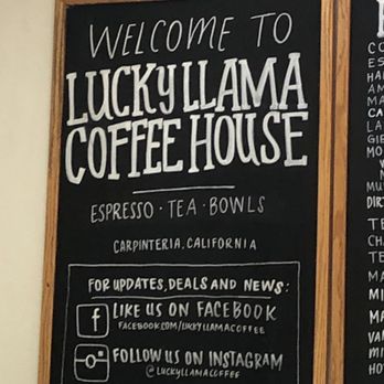 Lucky Llama Coffee - Acai Bowls Near Me - Carpinteria, California