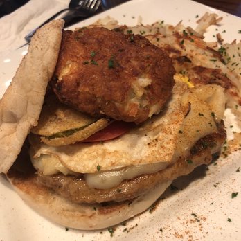 Miss Shirley's Cafe, Inner Harbor - Crab cake sandwich - Breakfast & Brunch Near Me - Baltimore, Maryland