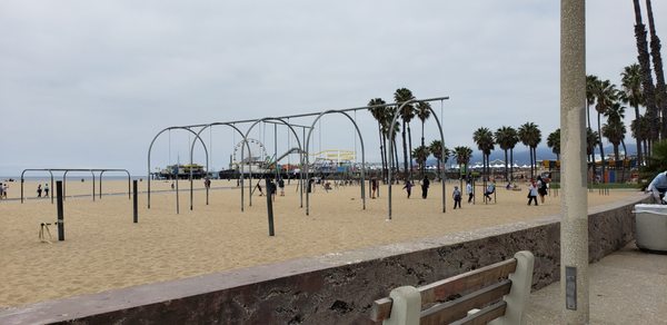 Original Muscle Beach Santa Monica by null