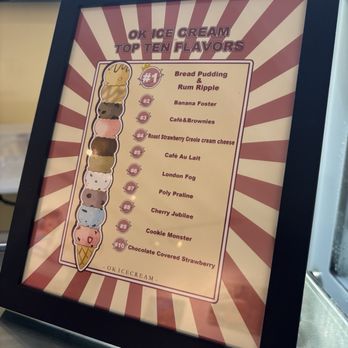 OK Ice Cream - Ice Cream & Frozen Yogurt Near Me - New Orleans, Louisiana