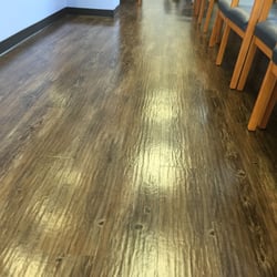 Citra Urgent Care - North Dallas - Hand-scraped hardwood floors.