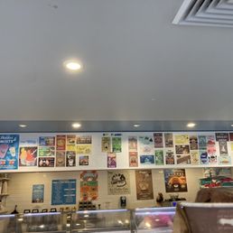 Fun flavor displays inside