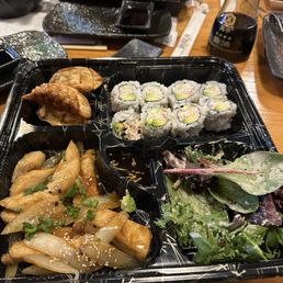 Chicken teriyaki bento box. Chicken teriyaki bento box.