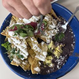 Chilaquiles Verdes Chilaquiles Verdes
