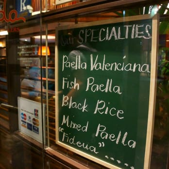 La Fonda - Paella - the house specialty - Mediterranean Near Me - Barcelona, B La Fonda - Paella - the house specialty - Mediterranean Near Me - Barcelona, B