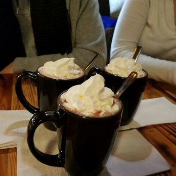 Chef Big D's - Hot chocolate with generous dollop of whip cream...YUM - Delis Near Me - Squamish, British Columbia