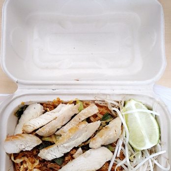 55 Thai Kitchen - Pad Thai with Chicken! - Thai Near Me - San Diego, California