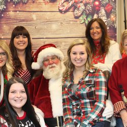 Fleming, Wise & Scherer Orthodontics - Santa visited our office. Our staff has been very nice this year!