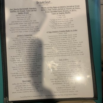 Jethro's Café and Tavern - Menu - Breakfast & Brunch Near Me - Tucson, Arizona
