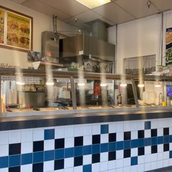 Chopstix/ Louisiana Fried Chicken - Inside counter