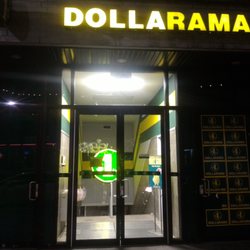 Dollarama - Storefront at night