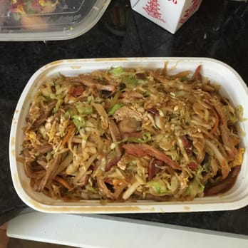 Asian Wok - Moo Shu Pork - not a version we care for, strange underlying taste. - Chinese Near Me - Greensboro, North Carolina