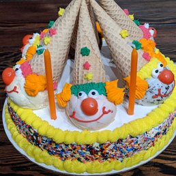 Clown cake