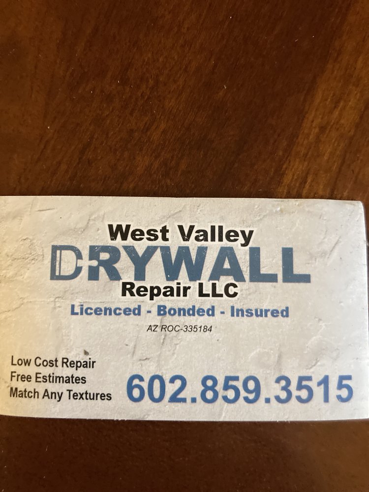 WEST VALLEY DRYWALL Phoenix, Arizona Drywall Installation & Repair