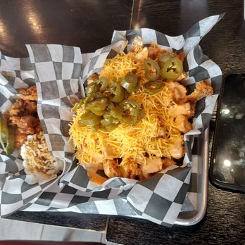 Hangry Joe's Hot Chicken - Loaded fries - Chicken Shop Near Me - Fairfax, Virginia